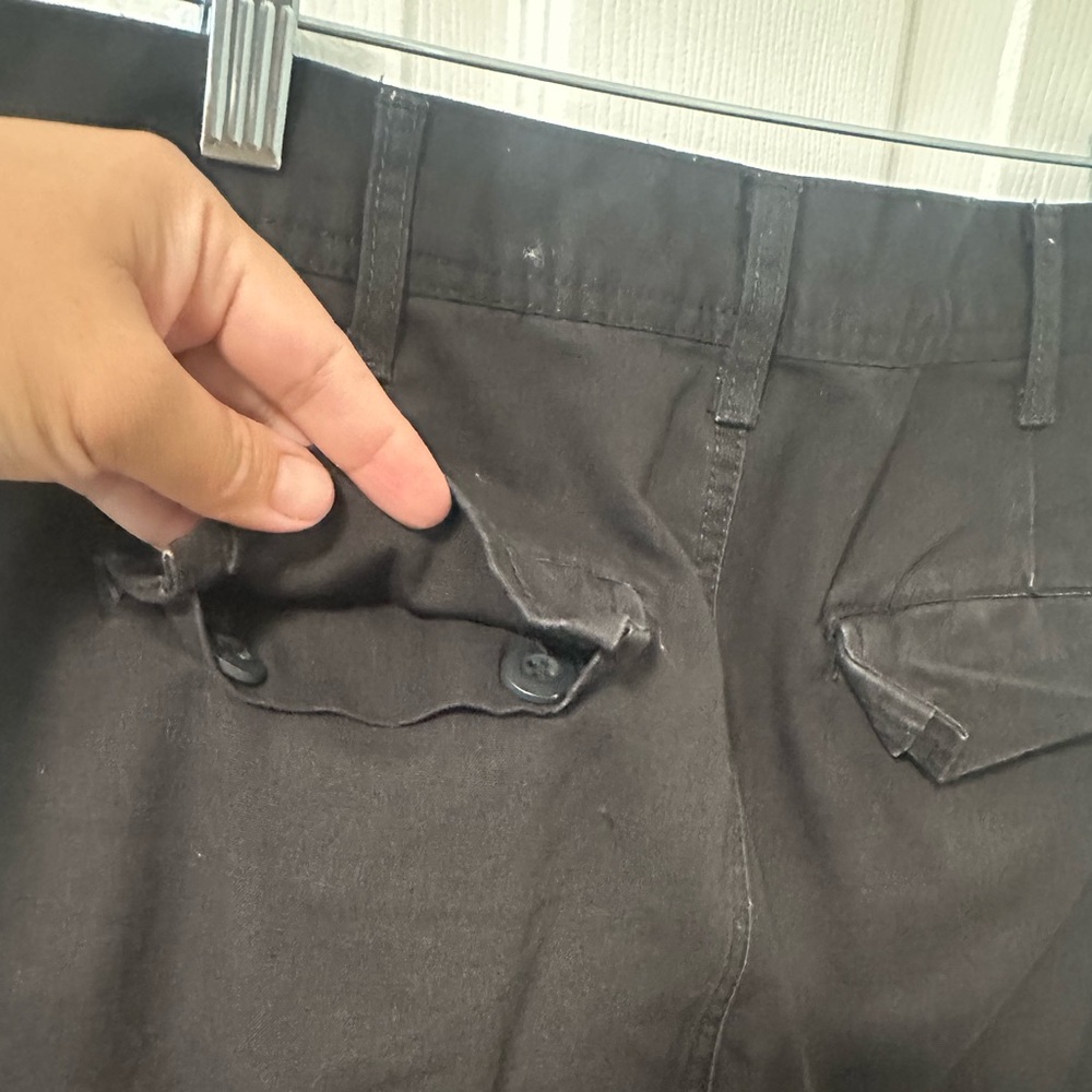 RSQ by Tillys Mens Loose Cargo Pants - black 28 x 30 - Picture 6 of 13